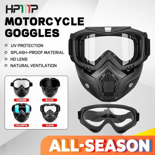 MotoX™️ - Anti Scratch UV Protective Goggle Mask